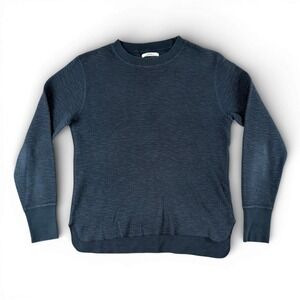 Relume Journal Standard Sweatshirt Mens‎ S Blue Crewneck Long Sleeve Pullover
